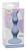   "Curved Anal Plug" Blue 4105-02Lola; Pink 4105-01Lola 